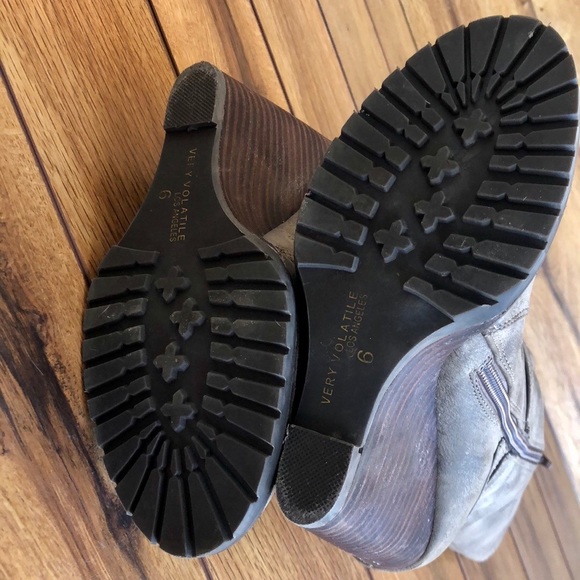 Very Volatile Wedged Boots - Picture 7 of 7